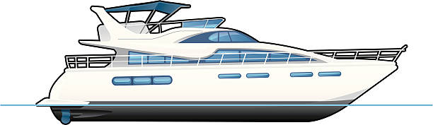 527 Yacht free clipart.