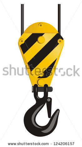 Crane Hoist Stock Images, Royalty.