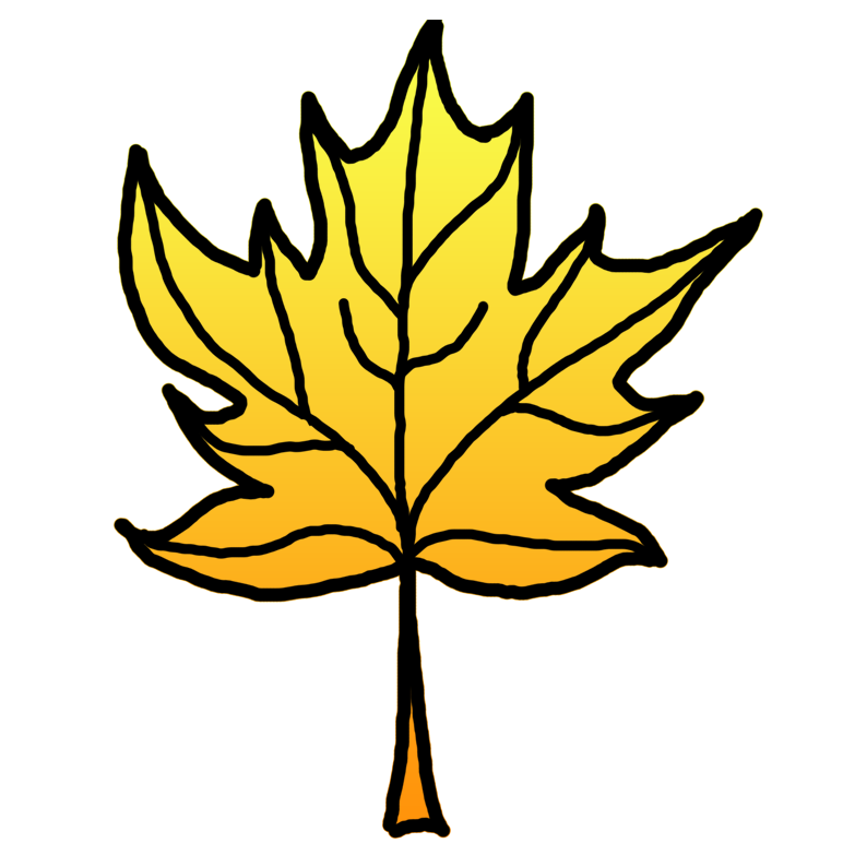 Yellow Leaves Clipart.