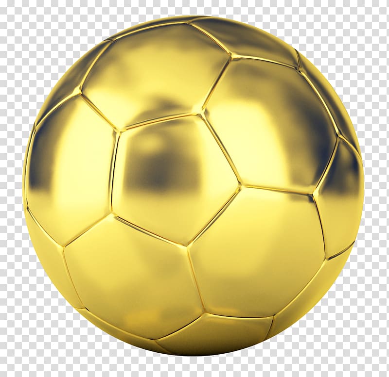 Gold soccer ball, American football, Golden Football.