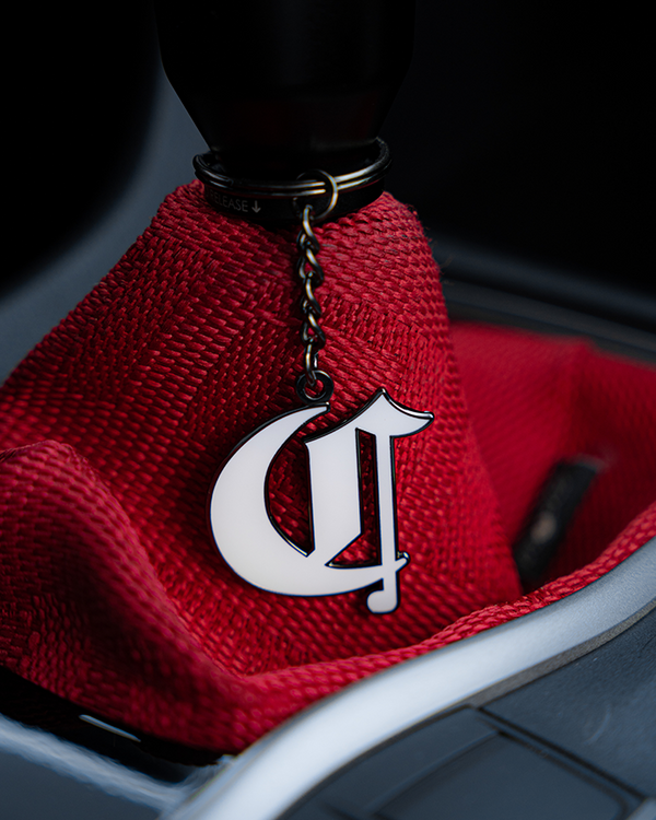 "C" logo keychain