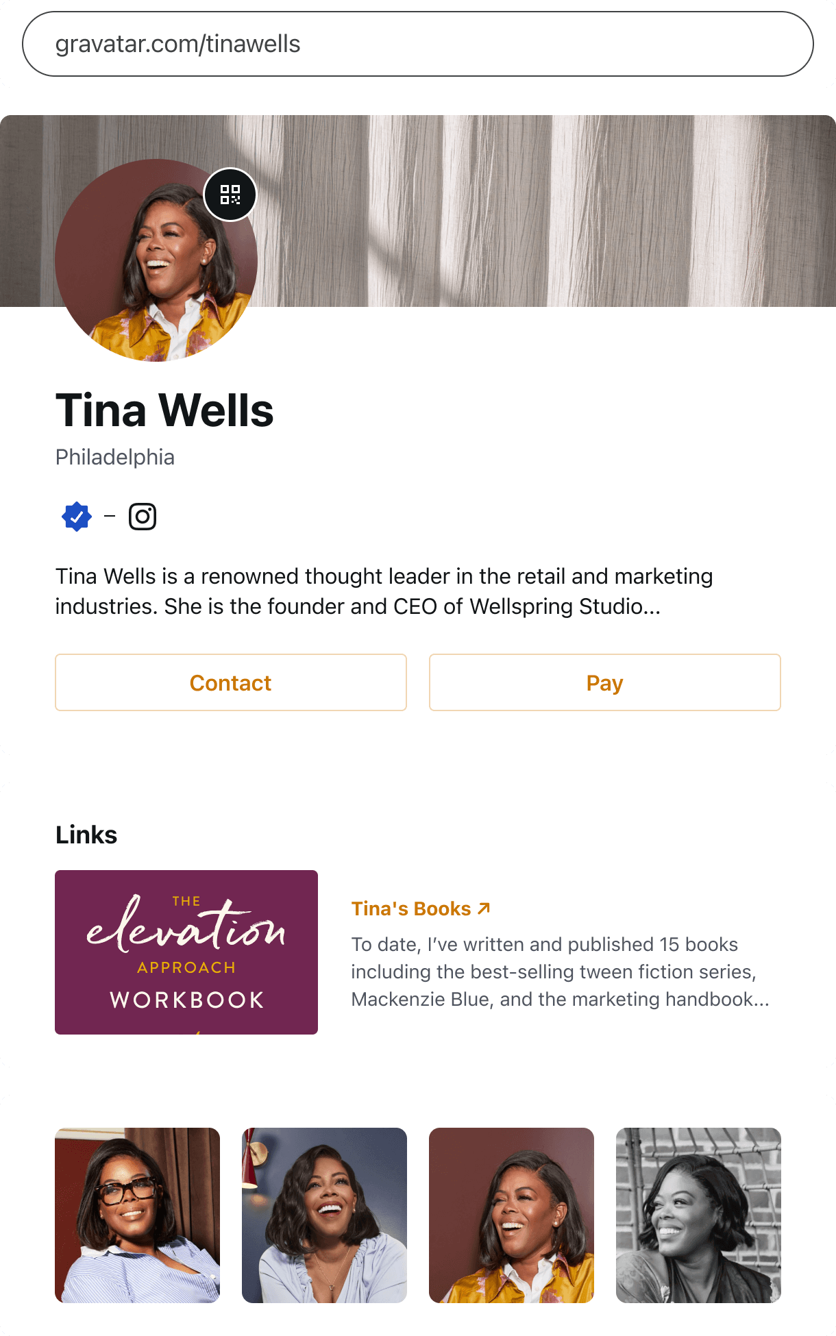 Tina Wells 个人资料