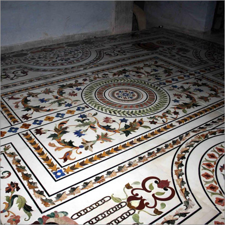 Marble Inlay Flooring