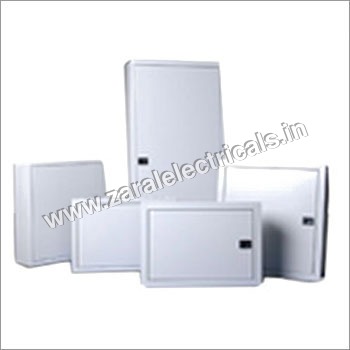 MCB Distribution Box - Stainless Steel, 4-100 Thickness, White Color | IP55 Protection Level, Painted Surface Treatment