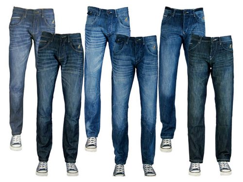 No Fade Mens Designer Denim Jeans