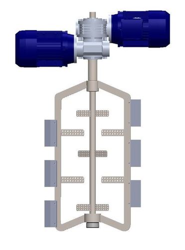 Industrial Agitator - Stainless Steel, 220V Semi-Automatic Operation | Computerized Control, Lightweight at 1.5kg