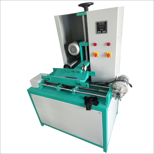 Pipe V Notch Cutter Machine - Color: Blue