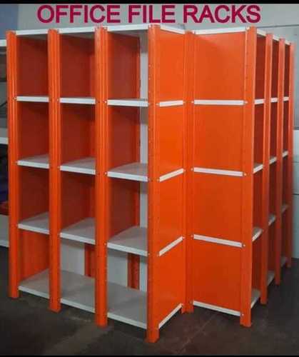 Orange Office File Rack