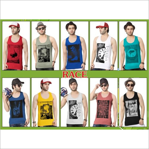 10 Colors Mens Printed Sando