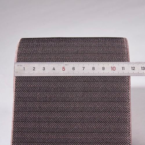 Gray Herringbone Elastic