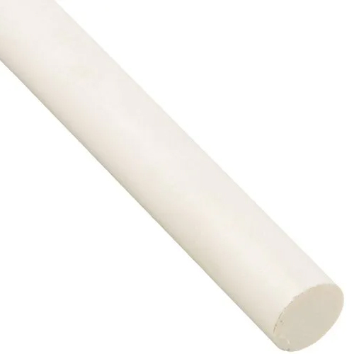 Round White Polypropylene Rods