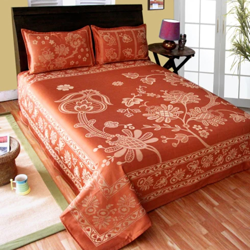 Multicolor Keara Super Bed Cover