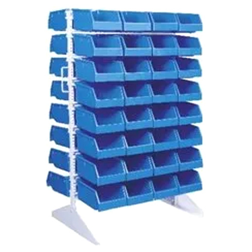 Blue Plastic Storage Bin Application: Industrial