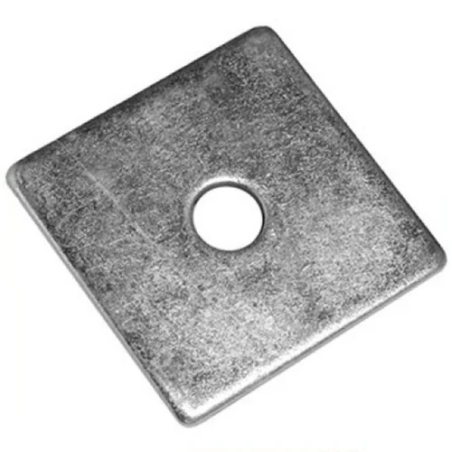 Silver Bimetal Square Washers