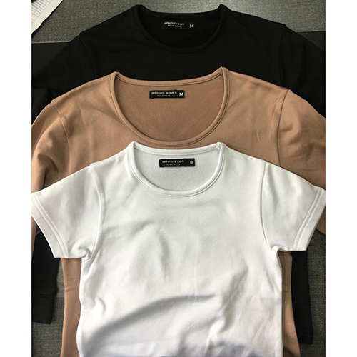 Different Available Girls Plain T Shirt