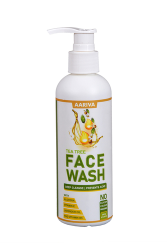 Aariva Tea Tree Facewash Color Code: Translucent