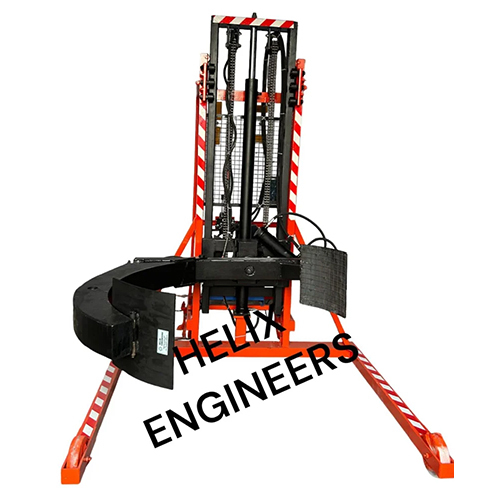 Roll Lifting Trolley - New, Strong Red Design | Easy To Operate, 1 Year Warranty