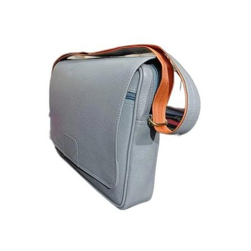 Leather Promotional Bag - Color: Grey