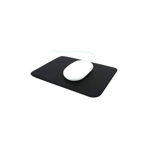 Black Leather Mouse Pad