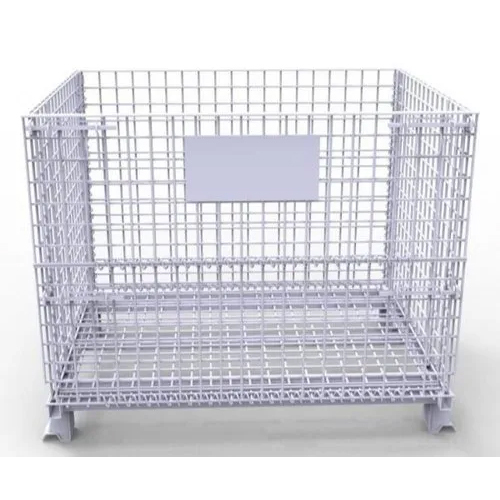 Metal Mesh Cage Trolley