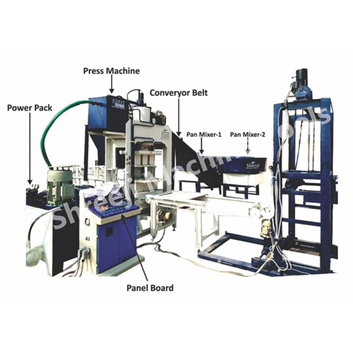 Fly-Ash Brick Making Machine