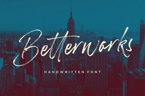 Betterworks - Free Handwritten Font