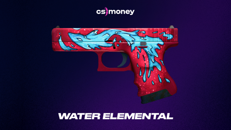 Glock-18 Water Elemental