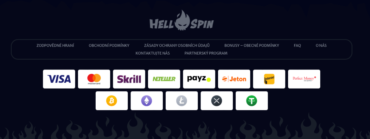 Jak vybrat peníze z Hellspin Casino