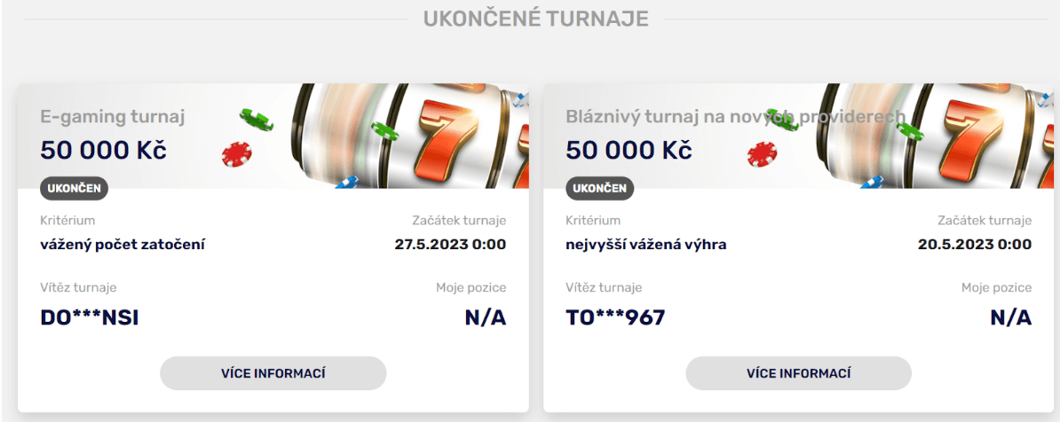 Automatové turnaje ve Forbes casinu