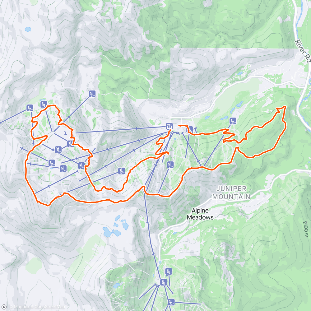 Map of the activity