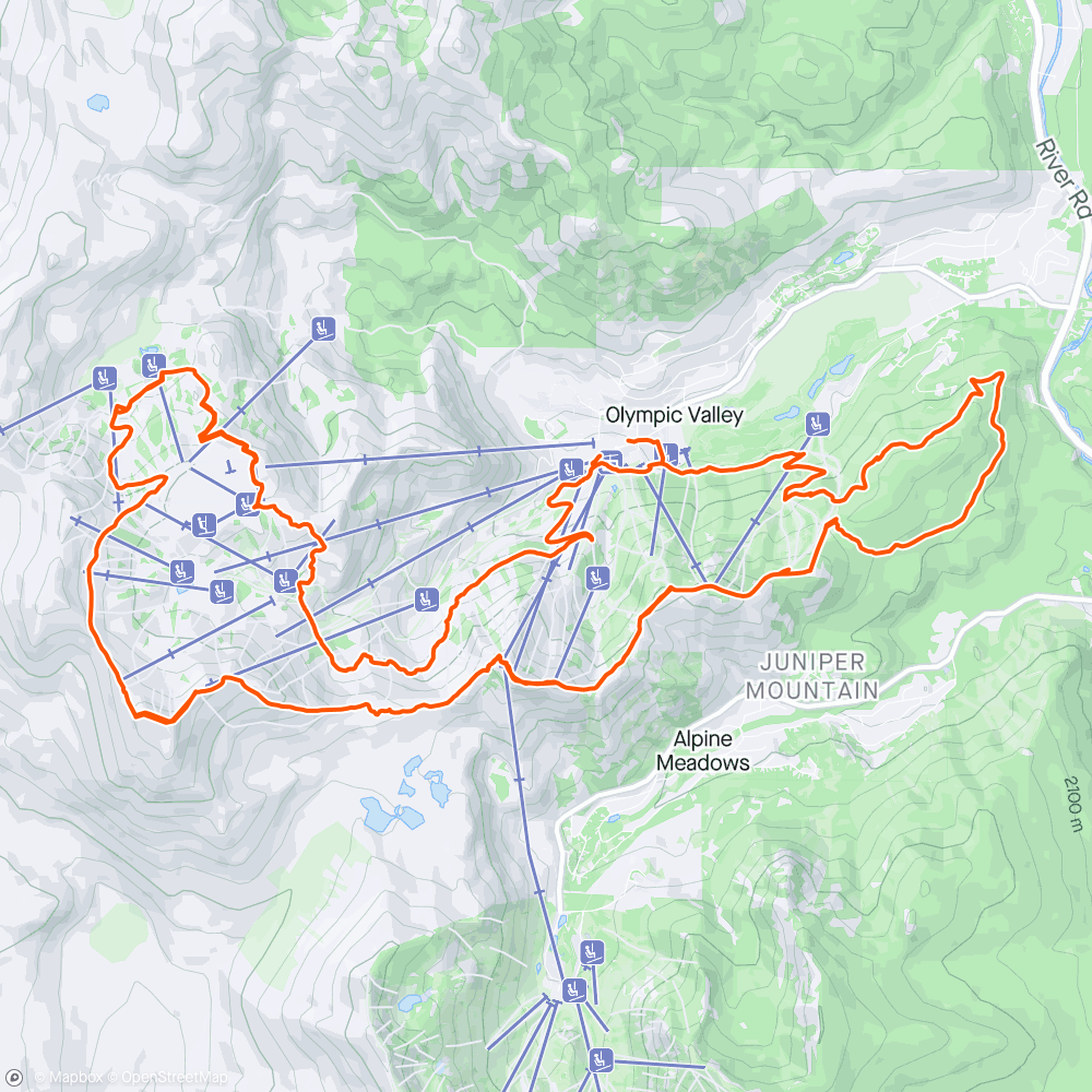 Map of the activity