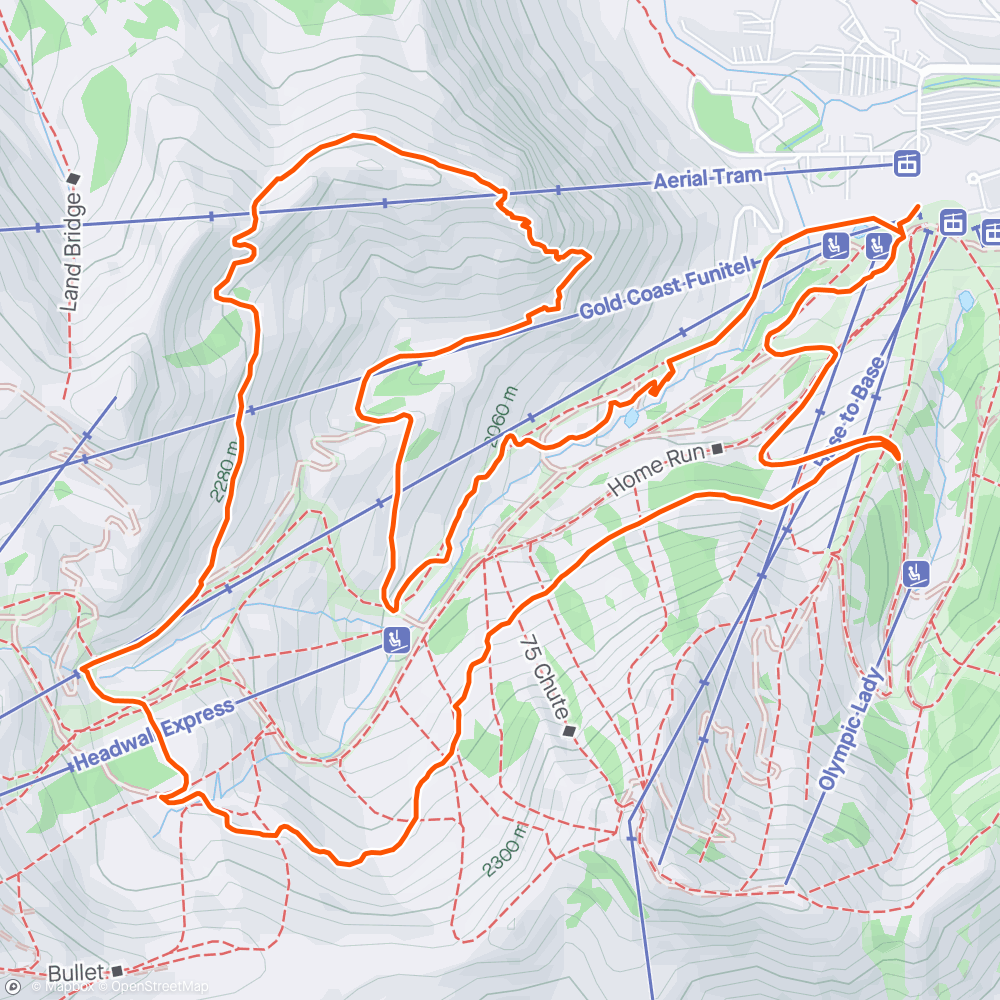 Map of the activity