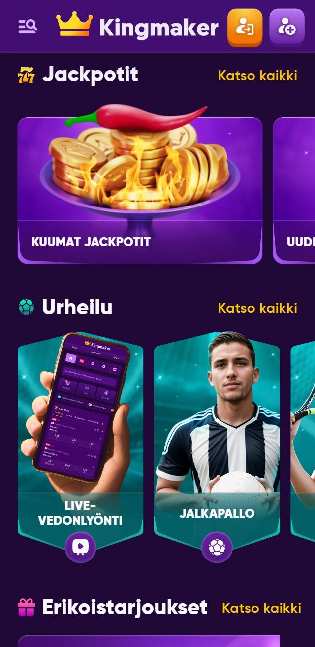 Kingmaker Casino tarkistettu ja todennettu hyödyksesi