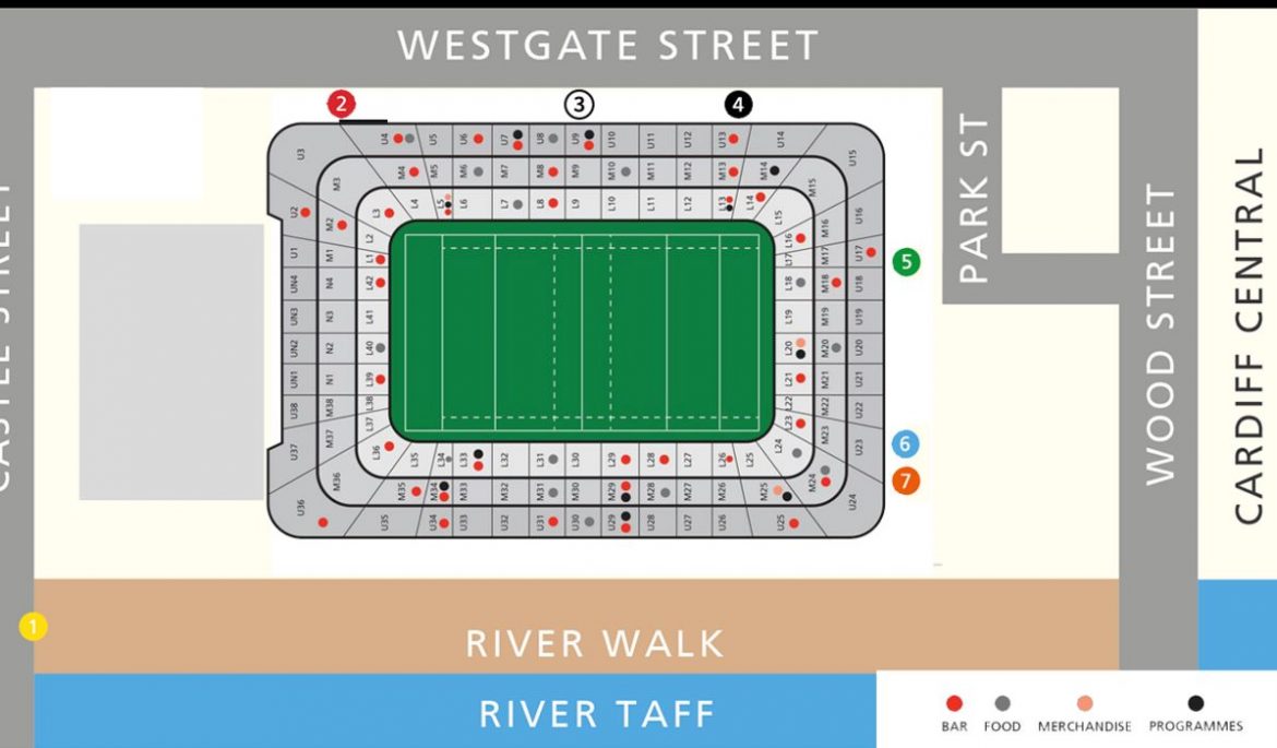 Principality Stadium Seating Plan