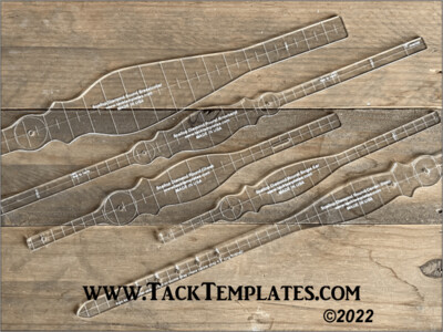 Scallop Diamond Round Tack Set (Single End)