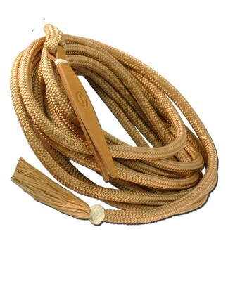 Tan Nylon Double Braid Mecate 