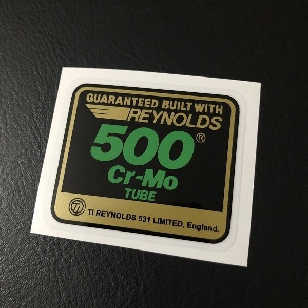 Reynolds 500 Cr-Mo Decal