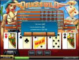 Deuces Wild Video Poker Screenshot