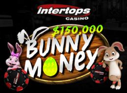 Intertops casino hosting  150 000 bunny money promotion