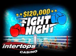 Fight night ring the bell with a knockout bonus at intertops casino