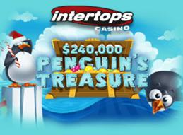 Intertops casino offers 240k in penguins treasure contest