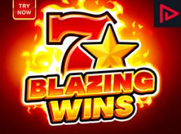 Get ready for retrosome fun with blazing wins 5 lines