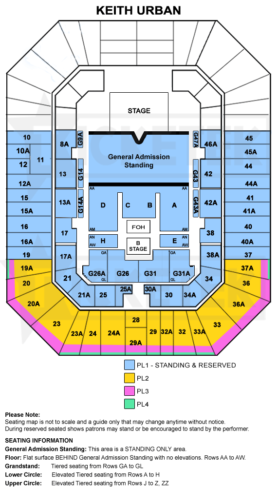 Brisbane Entertainment Centre Seating Chart - The Most Amazing ...