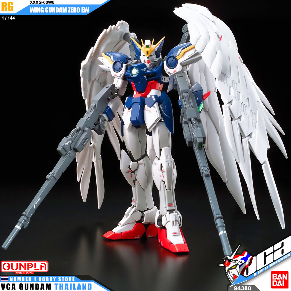 Bandai Real Grade RG XXXG-00W0 WING GUNDAM ZERO EW Wing Gundam Zero Custom