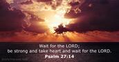 Psalm 27:14