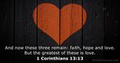 1 Corinthians 13:13