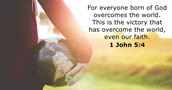 1 John 5:4