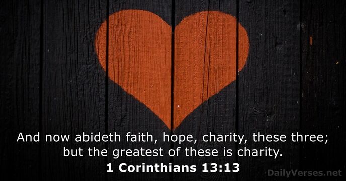 1 Corinthians 13:13