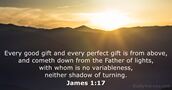 James 1:17