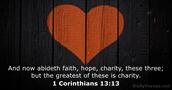 1 Corinthians 13:13